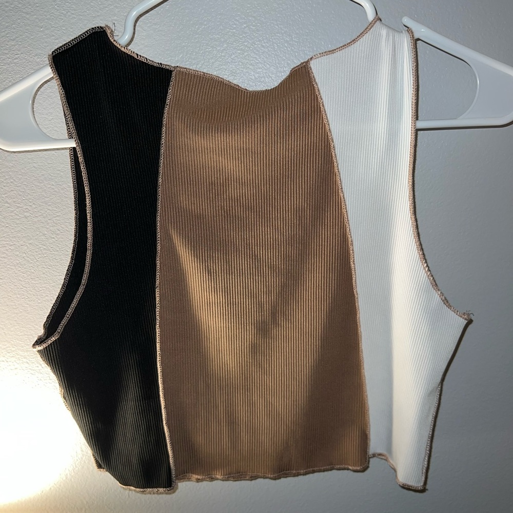 colorblock tank top